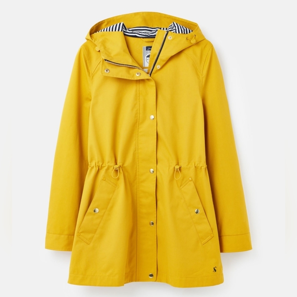 Joules Jackets & Coats Nwt Joules Yellow Antique Gold Shoreside